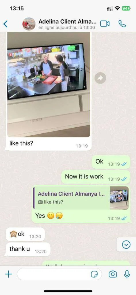 Une assistance à portée de message 4 sur Orca Pro Max